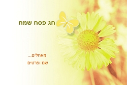 פסח (גודל 10*15 ס"מ)