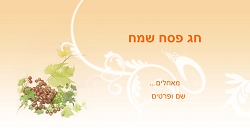 פסח (גודל 10*20 ס"מ)