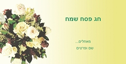פסח (גודל 10*20 ס"מ)