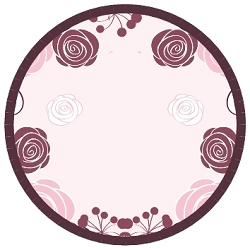 מדבקות ויניל עגולות קוטר 3 ס"מ