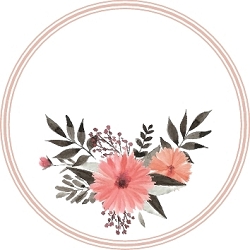 מדבקות ויניל עגולות קוטר 3 ס"מ