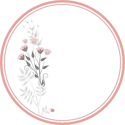 מדבקות ויניל עגולות קוטר 5 ס"מ