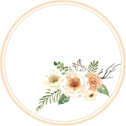 מדבקות ויניל עגולות קוטר 5 ס"מ