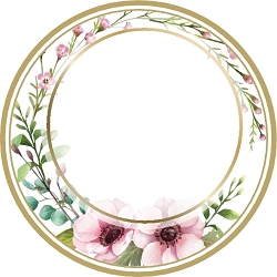 מדבקות ויניל עגולות קוטר 5 ס"מ