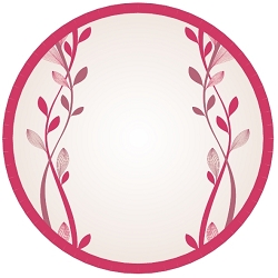 מדבקות ויניל עגולות קוטר 5 ס"מ