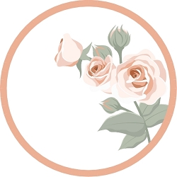 מדבקות ויניל עגולות קוטר 5 ס"מ