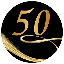 מדבקות ויניל עגולות קוטר 5 ס"מ