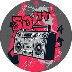 מדבקות ויניל עגולות קוטר 5 ס"מ